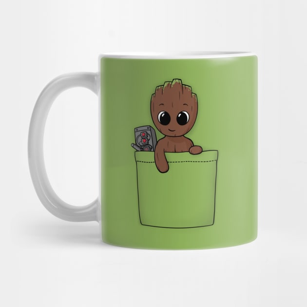 Pocket Baby Groot by Beka